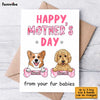 Personalized Dog Mom Mother's Day Card MR222 85O34 1
