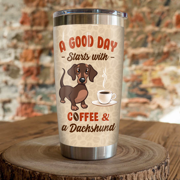 Dachshund Dog Steel Tumbler FB0308 95O57 1