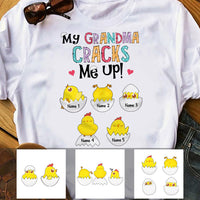 Personalized Easter Grandma Cracks Me Up T Shirt FB192 65O57 thumb 1
