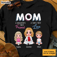 Personalized Mom Daughter Son T Shirt MR223 30O53 thumb 1