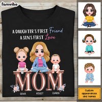 Personalized Mom Daughter Son T Shirt MR221 30O58 thumb 1