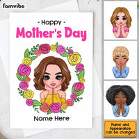 Personalized Mother's Day Mom Grandma Card MR221 23O47 thumb 1