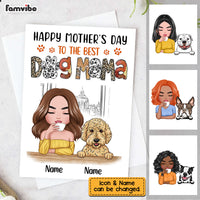 Personalized Mother's Day Dog Mom Card MR222 23O28 thumb 1