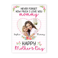 Personalized Mom Grandma Mother's Day Photo Card MR221 95O53 thumb 1