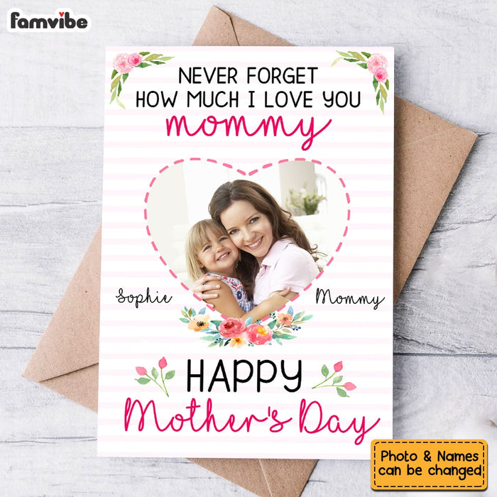 Personalized Mom Grandma Mother's Day Photo Card MR221 95O53 1