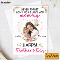 Personalized Mom Grandma Mother's Day Photo Card MR221 95O53 thumb 1
