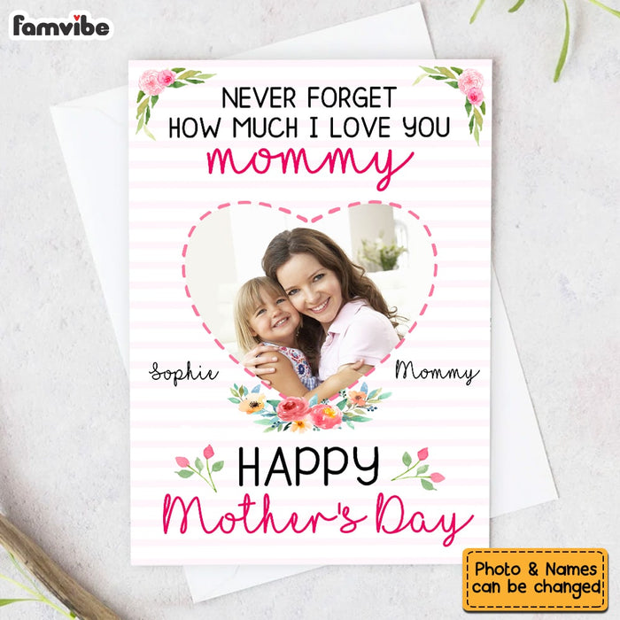 Personalized Mom Grandma Mother's Day Photo Card MR221 95O53 1