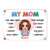 Personalized Mom Grandma Mother's Day Card MR233 95O53 1