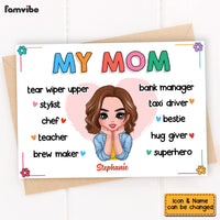Personalized Mom Grandma Mother's Day Card MR233 95O53 thumb 1