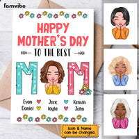 Personalized Mom Grandma Mother's Day Card MR233 95O28 thumb 1