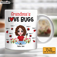 Personalized Mom Grandma Love Bugs Mug MR31 95O34 thumb 1