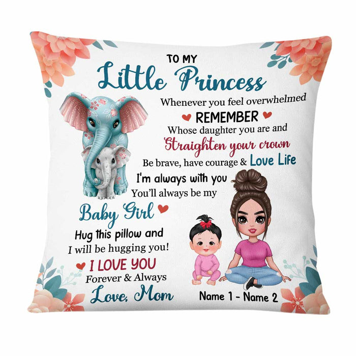 Personalized Mom Grandma Granddaughter Daughter Pillow MR293 30O47 1
