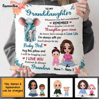 Personalized Mom Grandma Granddaughter Daughter Pillow MR293 30O47 thumb 1