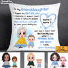 Personalized Mom Grandma to Son Grandson Daughter Granddaughter Hug This Pillow MR291 95O34 thumb 1