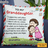 Personalized Granddaughter Pillow MR312 85O58 thumb 1