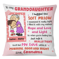 Personalized Granddaughter Hug This Pillow AP12 95O28 thumb 1