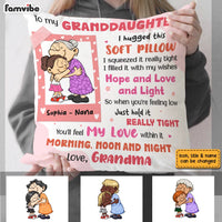 Personalized Granddaughter Hug This Pillow AP12 95O28 thumb 1