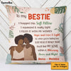 Personalized BWA Abstract Sister Friend Hug This Pillow AP41 95O28 1