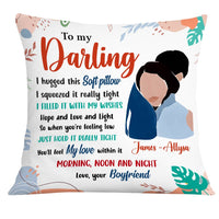 Personalized Abstract Couple Hug This Pillow AP42 95O28 thumb 1