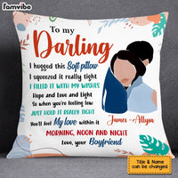 Personalized Abstract Couple Hug This Pillow AP42 95O28 thumb 1