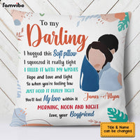 Personalized Abstract Couple Hug This Pillow AP42 95O28 thumb 1