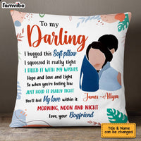 Personalized Abstract Couple Hug This Pillow AP42 95O28 thumb 1