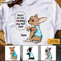 Personalized Dog Mom T Shirt AP45 95O28 thumb 1
