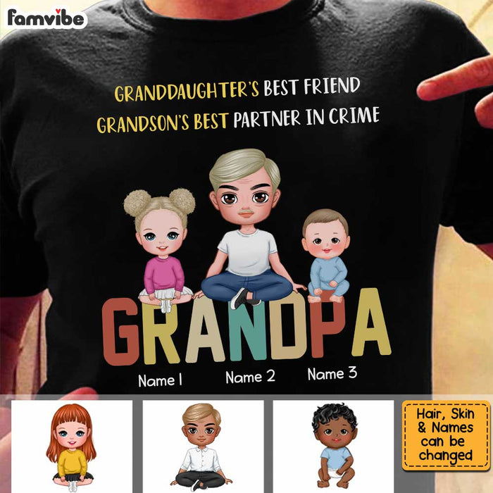 Personalized Dad Grandpa T Shirt AP41 30O34 1