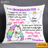 Personalized Granddaughter Drawing Hug This Pillow AP51 28O53 1