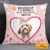 Personalized Dog Mom Photo Pillow AP43 30O28 1