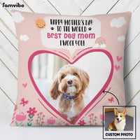 Personalized Dog Mom Photo Pillow AP43 30O28 thumb 1