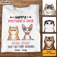 Personalized Cat Mom Mother's Day T Shirt AP48 30O34 thumb 1
