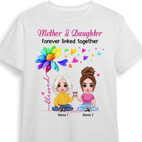 Personalized Mom Daughter  T Shirt AP47 30O28 thumb 1