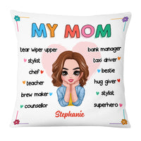 Personalized Mom Grandma Pillow AP45 30O53 thumb 1