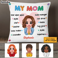 Personalized Mom Grandma Pillow AP45 30O53 thumb 1