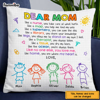 Personalized Mom Grandma Being My Friend Drawing Pillow AP83 28O47 thumb 1