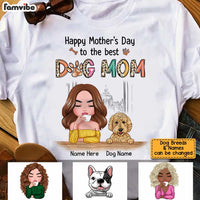 Personalized Dog Mom Mother's Day T Shirt AP48 85O34 thumb 1