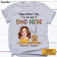 Personalized Dog Mom Mother's Day T Shirt AP48 85O34 thumb 1