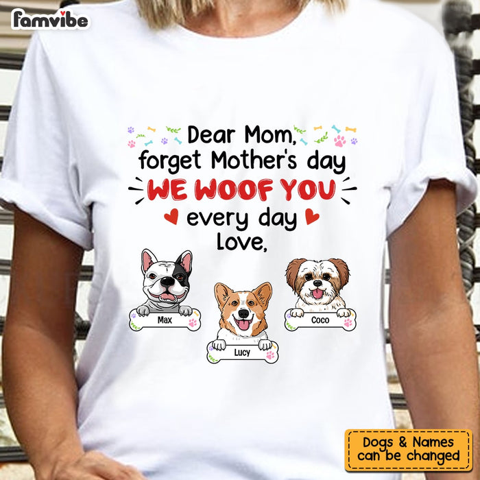 Personalized Dog Mom Mother's Day T Shirt AP410 85O53 1