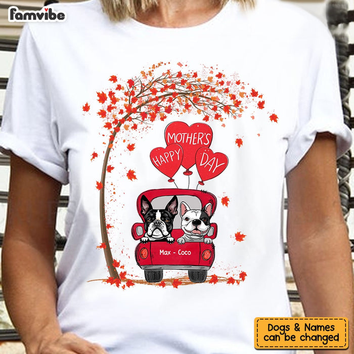 Personalized Dog Mom Mother's Day T Shirt MR172 85O53 1