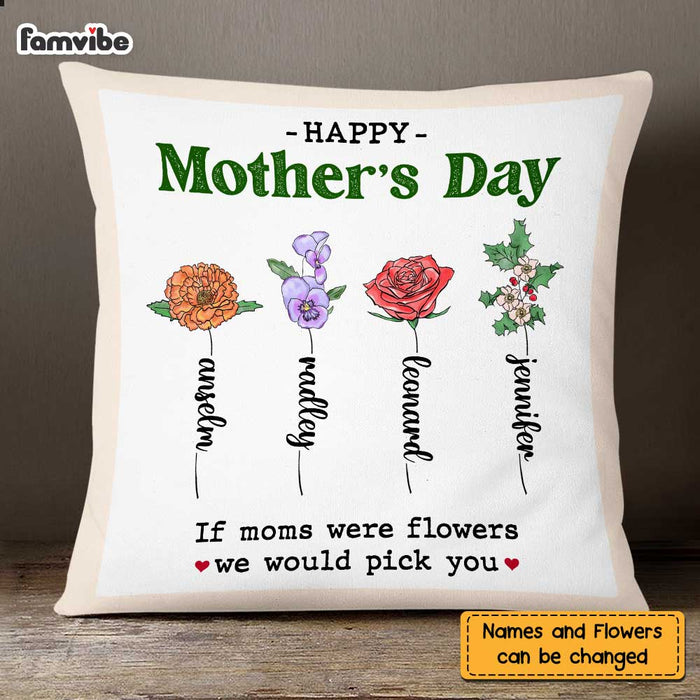 Personalized Mom Mother's Day Pillow MR153 85O47 1