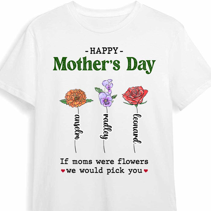 Personalized Mom Mother's Day T Shirt MR153 85O47 1