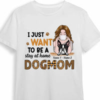 Personalized Dog Mom T Shirt AP182 31O34 thumb 1