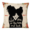 Personalized Mom Daughter Pillow AP54 31O53 1