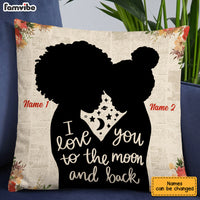 Personalized Mom Daughter Pillow AP54 31O53 thumb 1