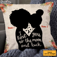 Personalized Mom Daughter Pillow AP54 31O53 thumb 1