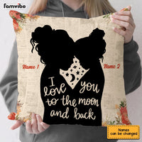 Personalized Mom Daughter Pillow AP54 31O53 thumb 1