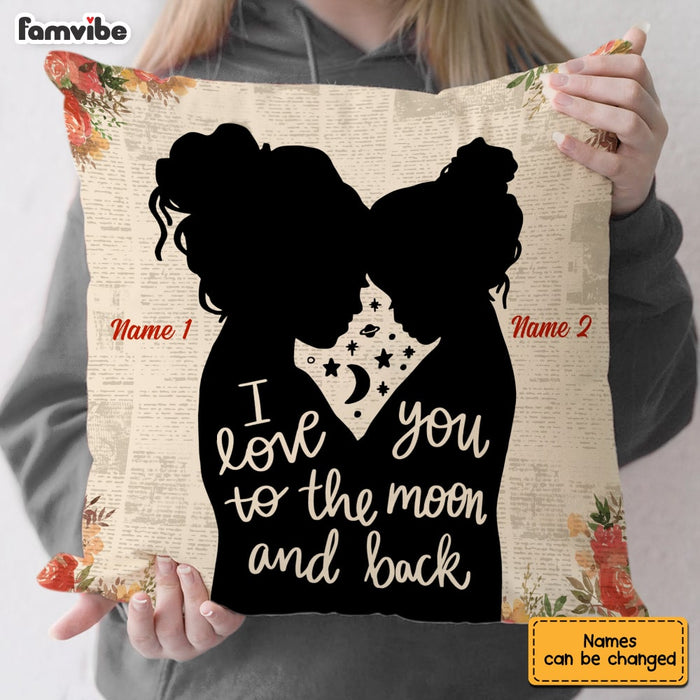 Personalized Mom Daughter Pillow AP54 31O53 1