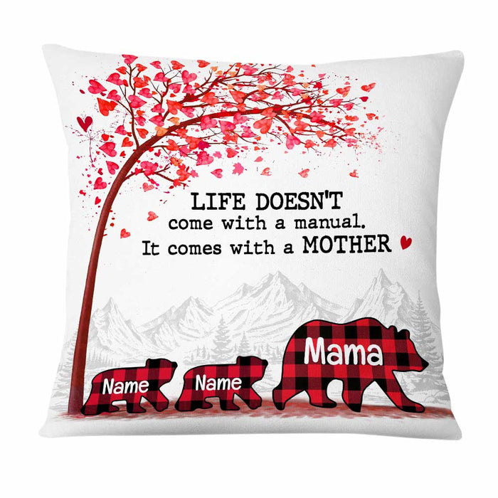 Personalized Mom Bear Pillow AP53 31O47 1