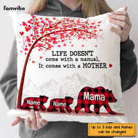 Personalized Mom Bear Pillow AP53 31O47 thumb 1